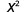 x²。